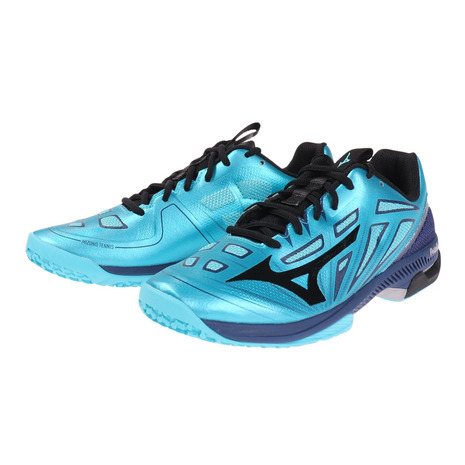 【ミズノ】テニスシューズ 楽天市場】ソフトテニス シューズ ミズノ 赤黒 ウエーブエクシード 3