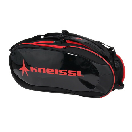 クナイスル（KNEISSL）（メンズ、レディース）テニス ラケットケース ラケットバッグ 6本入れ KBG01BK｜SuperSportsXEBIO支店