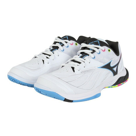 ミズノ(MIZUNO)(メンズ、レディース)バドミントンシューズ ウエーブファング2 FIT 71GA231245|SuperSportsXEBIO支店