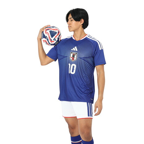 アディダス（adidas）（メンズ）アディダス サッカー日本代表 2026 ホーム レプリカ ユニフォーム 背番号 10 堂安律 DAZ45-KD3345