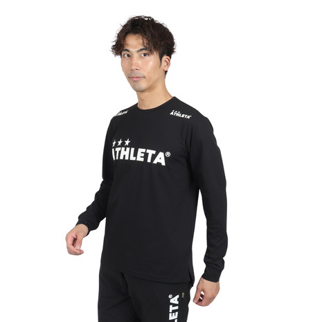 栃木SC プラクティス トレーニングウェア 長袖Tシャツ 支給品ATHLETA 栃木SC プラクティス トレーニングウェア 長袖Tシャツ 支給品ATHLETA