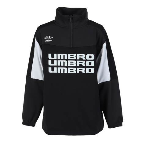 アンブロ（UMBRO）（キッズ）サッカーウェア ジュニア THE THIRD ウォームアップトップ UF4FJG10J BK00