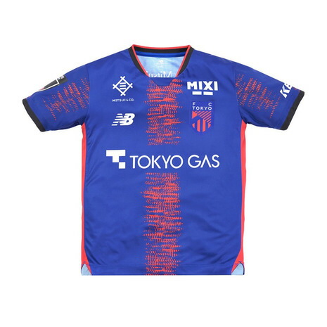 【ポイント10倍！要エントリー★4/7 00:00-4/10 01:59まで】ニューバランス（new balance）（キッズ）ジュニア FC東京 2025 FP1stレプリカ半袖Tシャツ ABT55240HME
