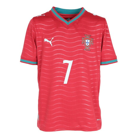 プーマ（PUMA）（キッズ）ジュニア F.P.F ホーム レプリカユニフォーム 半袖シャツ クリスティアーノ・ロナウド 78814477