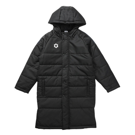 スフィーダ（SFIDA）（キッズ）ジュニア BP パデッドロングコート LINE JR SA-24854JR BLK