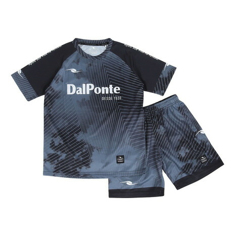 ダウポンチ（DalPonte）（キッズ）ジュニア 昇華プラクティススーツ DPZ0466J-BLACK