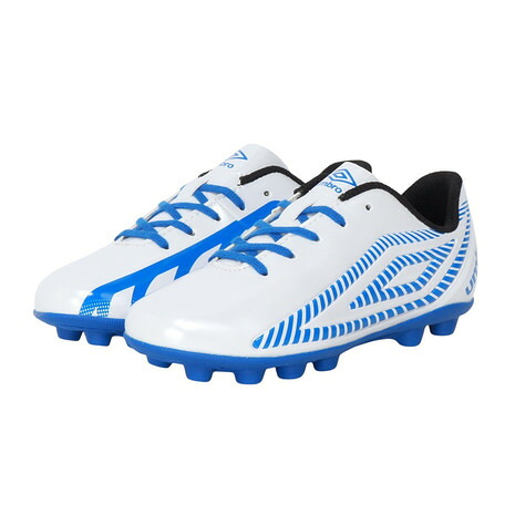 アンブロ（UMBRO）（キッズ）ジュニアサッカースパイク ハードグラウンド用 エバ-ブル-V SL WIDE HG UF6SCSX1JB BLWH