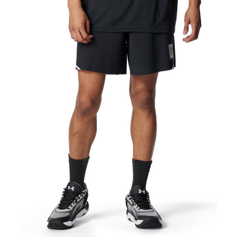 アンダーアーマー（UNDER ARMOUR）（メンズ）バスケットボールウェア ストリートクエスト ショーツ 6012516 001