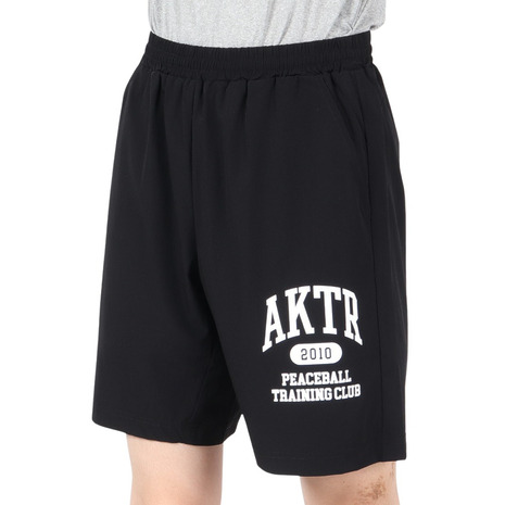 アクター(AKTR)(メンズ)バスケットボールウェア PEACEBALL T.C. 6.5インチ ショーツ 224-038002 BK