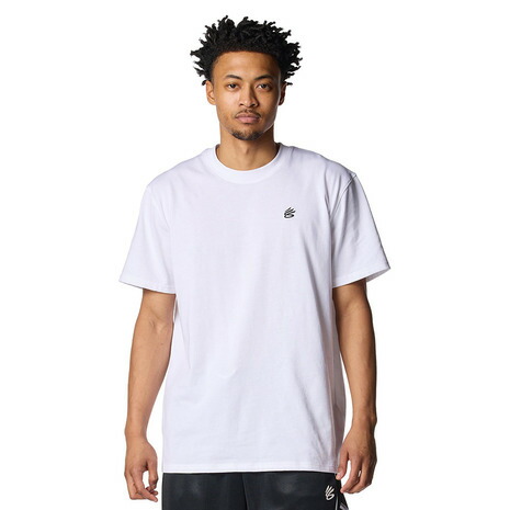 アンダーアーマー（UNDER ARMOUR）（メンズ）バスケットボールウェア カリー レフトチェストロゴ Tシャツ 6009779 100