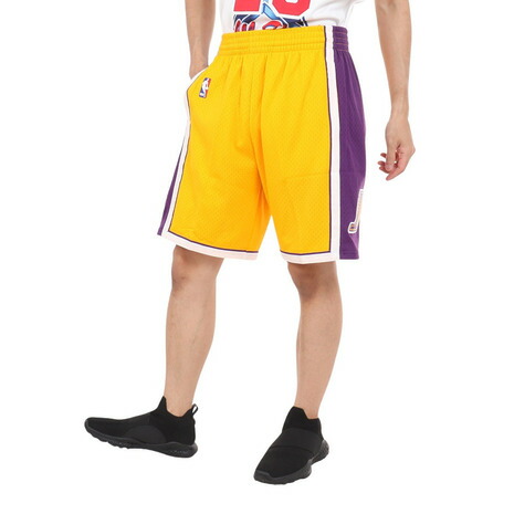 mitchell&ness Lakers shorts レイカーズ バスパン mitchell&ness Lakers shorts レイカーズ バスパン - メルカリ