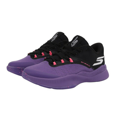 スケッチャーズ（SKECHERS）（メンズ）バスケットシューズ バッシュ SKX NEXUS ネクサス 253015-PRBK