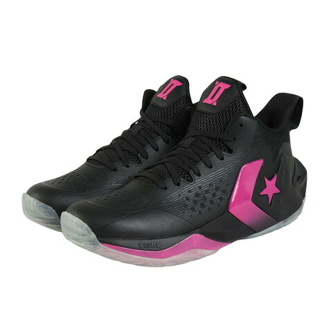 コンバース（CONVERSE）（メンズ）バスケットシューズ バッシュ コンズ アンアベレージ MID BK/PK 33500571｜SuperSportsXEBIO支店