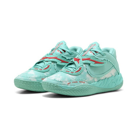 プーマ（PUMA）（メンズ）バスケットシューズ バッシュ MB.05 MELO WO ラメロボール 31279801