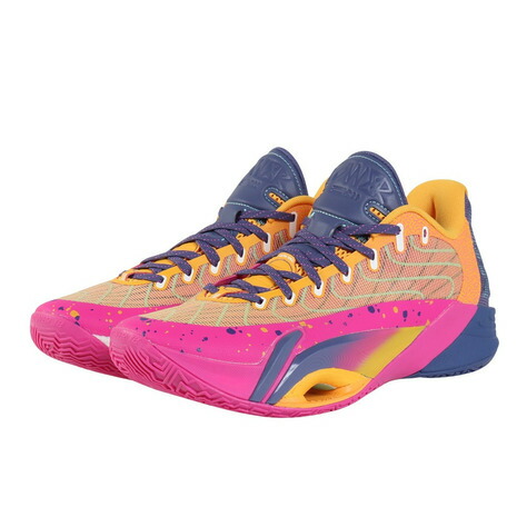 【10％OFFクーポン対象！4/16まで】リーニン（LI-NING）（メンズ）バスケットシューズ バッシュ POWER12 ABAV067-3