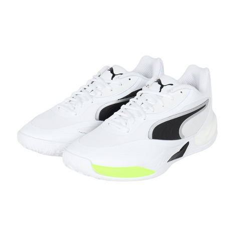 【20％OFFクーポン対象！4/27まで】プーマ（PUMA）（メンズ）バスケットシューズ バッシュ オールプロ ニトロ 2 スカイブレーク 31237406