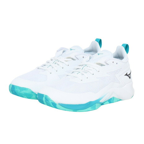 ミズノ（MIZUNO）（メンズ、レディース）バスケットシューズ バッシュ ウエーブトランジスタ W1GA240021 7,970円
