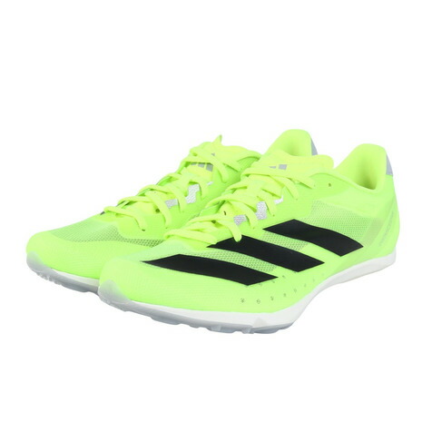 【10％OFFクーポン対象！4/13まで】アディダス（adidas）（メンズ、レディース）陸上スパイク オールウェザー・土トラック兼用 アディゼロ ディスタンススター Distancestar IF9390
