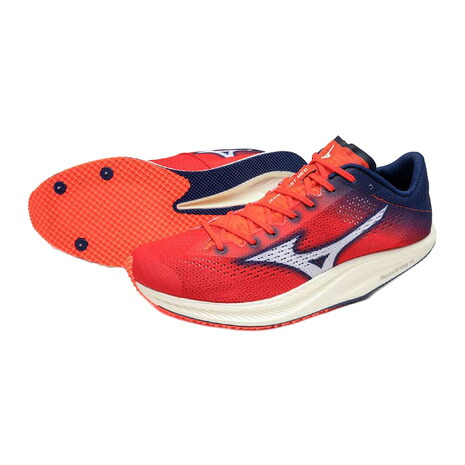 【15%OFFクーポン対象！7/23まで】ミズノ（MIZUNO）（メンズ、レディース）陸上スパイク オールウェザートラック専用 クロノディストNEO 中・長距離 U1GA242012｜SuperSportsXEBIO支店 17,666円