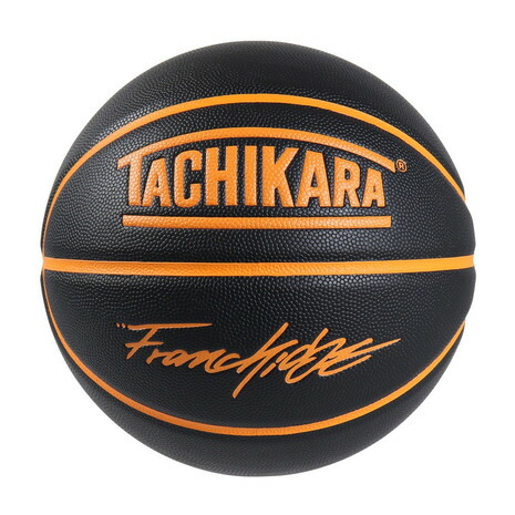 タチカラ（TACHIKARA）（メンズ）バスケットボール 7号球 FRANCHISE BASKETBALL BLKORG SB7-X24205｜SuperSportsXEBIO支店
