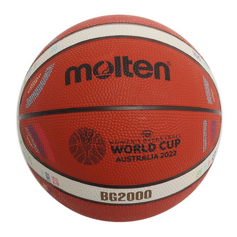 モルテン（molten）（レディース）バスケットボール 5号球 検定球 B5G2000-W2A FIBA BWC2022 スポーツ・アウトドア 