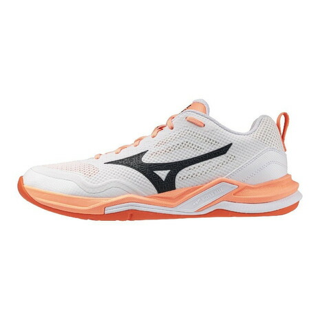 【10%OFFクーポン対象!7/23まで】ミズノ(MIZUNO)(メンズ、レディース)ハンドボールシューズ インドア用 屋内用 室内用 ウエーブステルス PRO X1GA268080|SuperSportsXEBIO支店