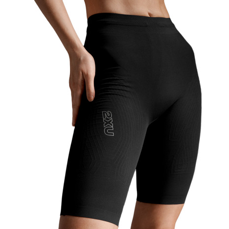 ツー・タイムズ・ユー(2XU)(レディース)ライトスピード リアクト ハイライズ コンプレッションショート WA7548B-BLK/BRF