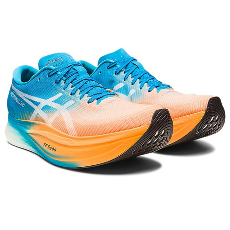 【楽天市場】アシックス（ASICS）（メンズ）ランニングシューズ メタスピード スカイ+ METASPEED SKY+ オレンジ ブルー