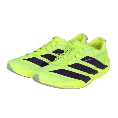 アディダス（adidas）（メンズ）ランニングシューズ トレーニングシューズ 部活 アディゼロ ジャパン 9 フラッシュイエロー NKL80-JQ0776 スポーツ シューズ