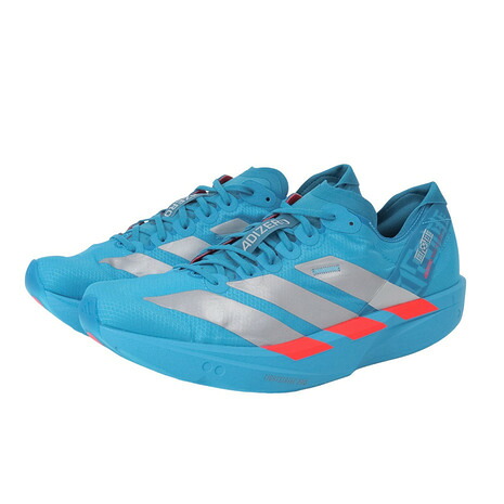 アディダス(adidas)(メンズ)ランニングシューズ トレーニングシューズ 部活 アディゼロ タクミ セン 11 ブルー OPU67-JR4794|SuperSportsXEBIO支店