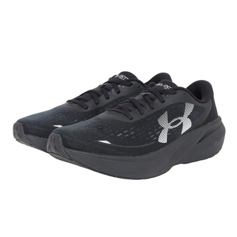 【10％OFFクーポン対象！4/13まで】アンダーアーマー（UNDER ARMOUR）（メンズ）ランニングシューズ ジョギングシューズ UA ベロシティ ペース ブラック 6009107 001 スポーツ シューズ