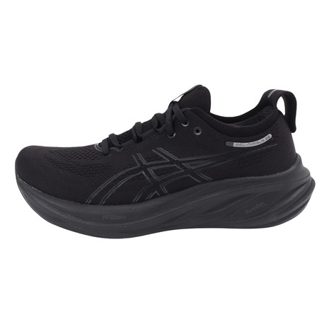 アシックス（ASICS）（メンズ）ランニングシューズゲルニンバス26ブラック1011B794.002軽量初心者クッション性厚底2E