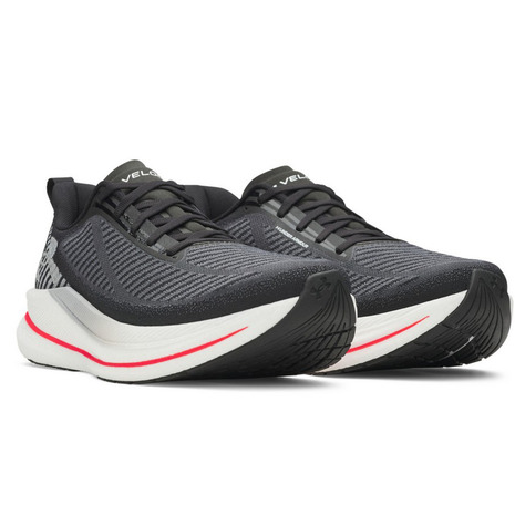 【15％OFFクーポン対象！4/21まで】アンダーアーマー（UNDER ARMOUR）（メンズ）ランニングシューズ ジョギングシューズ ベロシティ SPD ブラック グレー 6000007 004 スポーツ シューズ