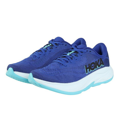 ホカ（HOKA）（メンズ）ランニングシューズ ジョギングシューズ リンコン 4 ネイビー 1155130-MLNG スニーカー