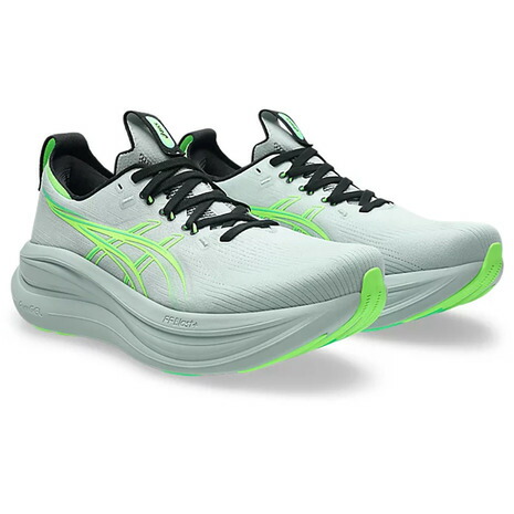 アシックス(ASICS)(メンズ)ランニングシューズ ジョギングシューズ ゲルニンバス 28 ミント 1011C127.400|SuperSportsXEBIO支店