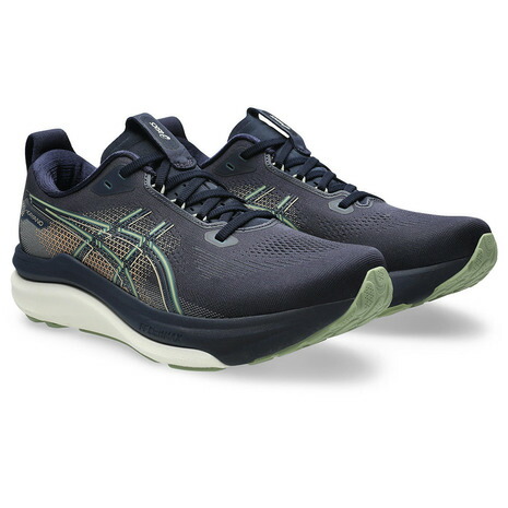 【7/22限定★22%OFFクーポン対象!】アシックス(ASICS)(メンズ)ランニングシューズ ジョギングシューズ ゲルカヤノ 33 ワイド ネイビー 1011C227.402 スポーツ シューズ トレーニング|SuperSportsXEBIO支店