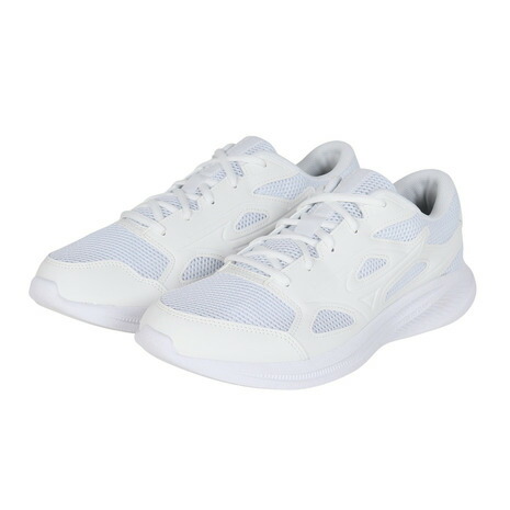 【10％OFFクーポン対象！4/13まで】ミズノ（MIZUNO）（メンズ、レディース）スポーツシューズ ランニングシューズ マキシマイザー 27 ホワイト K1GA250201 スニーカー