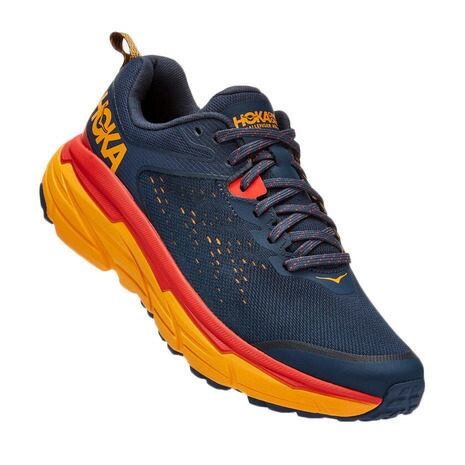 ホカ(HOKA) CHALLENGER ATR 6 WIDE レッド イエロー 赤 1106513-OSRY ランニングシューズ ジョギング スニーカー スポーツ 運動靴 (メンズ)