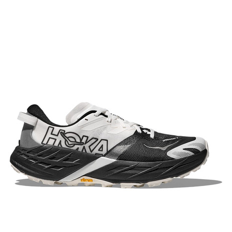 ホカ（HOKA）（メンズ）ランニングシューズ トレランシューズ スピードゴート 7 ブラック ホワイト 1171928-BWHT トレイルランニング｜SuperSportsXEBIO支店