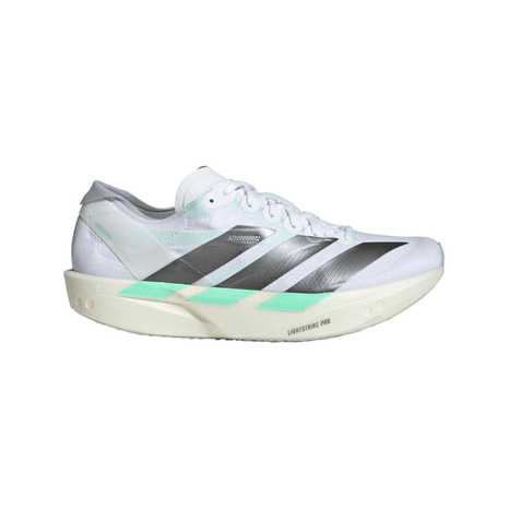 アディダス(adidas)(レディース)ランニングシューズ トレーニングシューズ 部活 アディゼロ タクミ セン 11 ホワイト シルバー NMQ29-KH8901 スポーツ シューズ|SuperSportsXEBIO支店