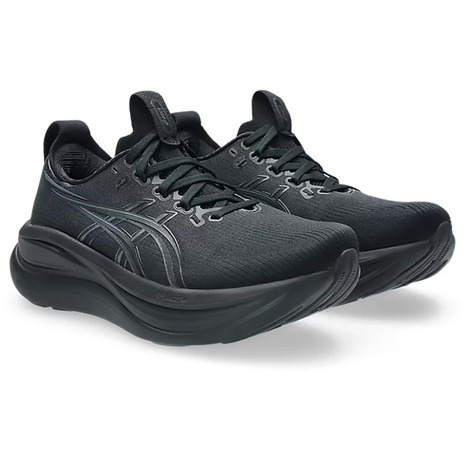 アシックス(ASICS)(レディース)ランニングシューズ ジョギングシューズ ゲルニンバス 28 ブラック グレー 1012B899.001|SuperSportsXEBIO支店
