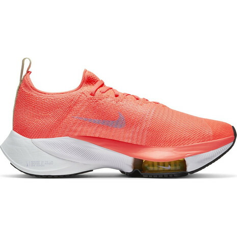 ナイキ Nike 一っ走りシューズ エアーズームレンズ テンポネクスト フライ編み物 Ci9924 800 ブライトマンゴー だくシューズ 厚底 カーボンコピー レディース Cannes Encheres Com