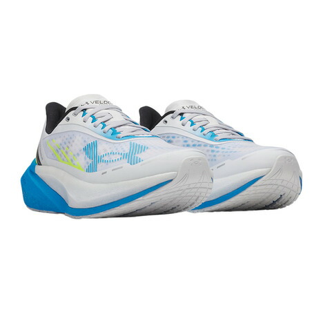 アンダーアーマー（UNDER ARMOUR）（レディース）ランニングシューズ ジョギングシューズ ベロシティ ディスタンス ホワイト 6006031 104 スポーツ シューズ｜SuperSportsXEBIO支店
