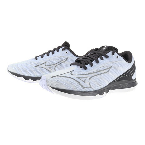 ミズノ(MIZUNO) ウェーブシャドウ 5 ホワイト グレー J1GD213004 レディース シューズ スニーカー (レディース)