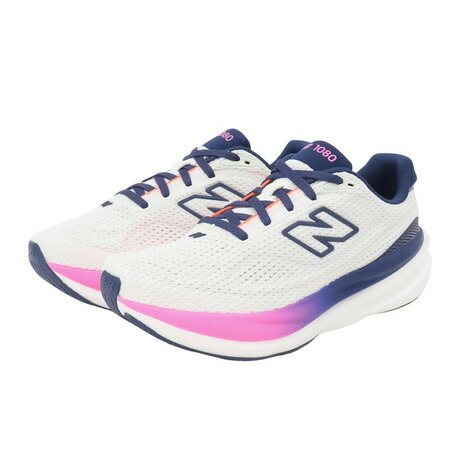 ニューバランス（new balance）（レディース）ランニングシューズ ジョギングシューズ 1080 v15 ホワイト W10801L7D スポーツ シューズ｜SuperSportsXEBIO支店