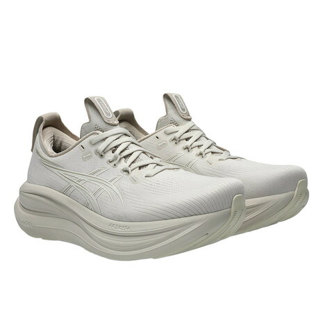 アシックス(ASICS)(レディース)ランニングシューズ ジョギングシューズ ゲルニンバス 28 ベージュ 1012B899.251 スポーツ シューズ|SuperSportsXEBIO支店
