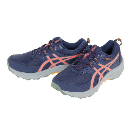 【楽天市場】アシックス（ASICS）（レディース）ランニングシューズ ゲル ベンチャー 9 WIDE ネイビー 1012B314.400