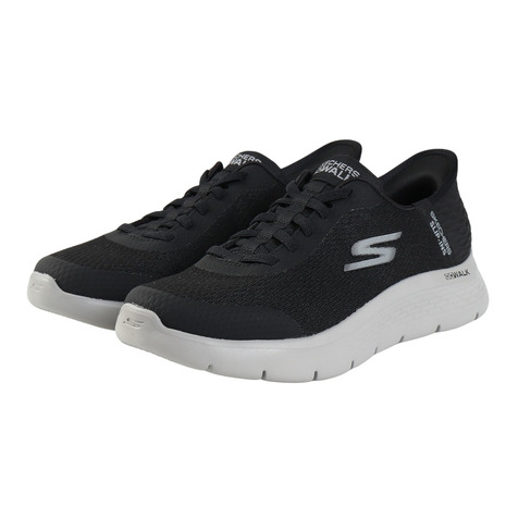 スケッチャーズ（SKECHERS）（メンズ）ウォーキングシューズ スリップインズ ゴーウォークフレックス ブラック 216510-BKGY スニーカー ハンズフリー 通気性