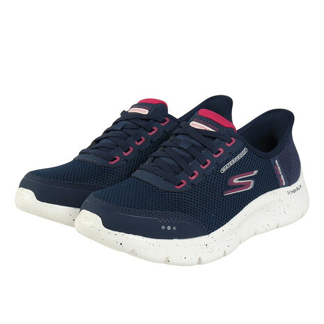 スケッチャーズ（SKECHERS）（レディース）ウォーキングシューズ SI-GO WALK FLEX-CLEAR C 124846W-NVPK
