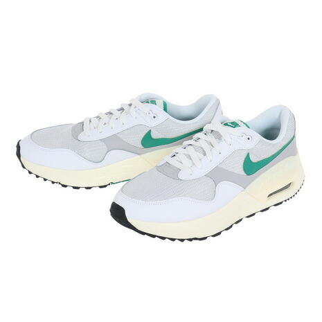 【楽天市場】ナイキ（NIKE）（メンズ、レディース）スニーカー エアマックス システム ライトグレー FN7441-025 クッション性 耐久